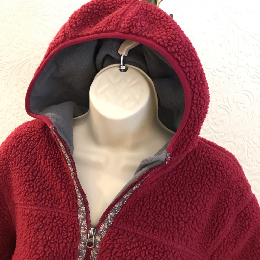 Jacket L L BEAN Sherpa Fleece Zip